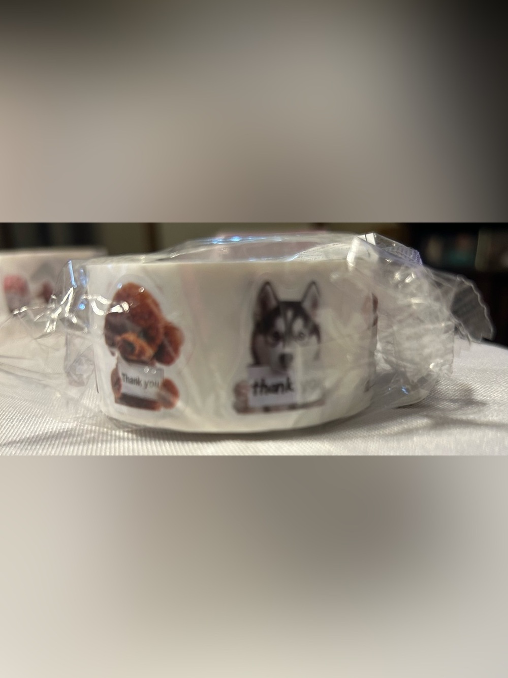 Dog (Convict) Stickers with Various Dog Prints - 500 Count